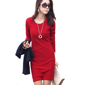 Women Dresses Bandage Bodycon Long Sleeve Evening Sexy Mini Dress