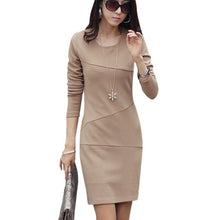 Load image into Gallery viewer, Women Dresses Bandage Bodycon Long Sleeve Evening Sexy Mini Dress